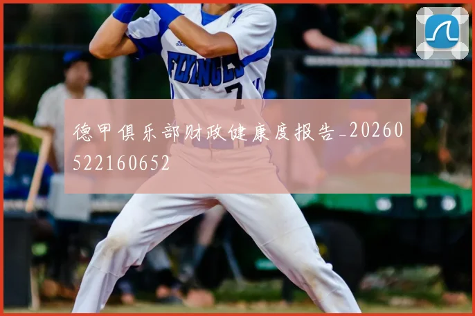 德甲俱乐部财政健康度报告_20260522160652